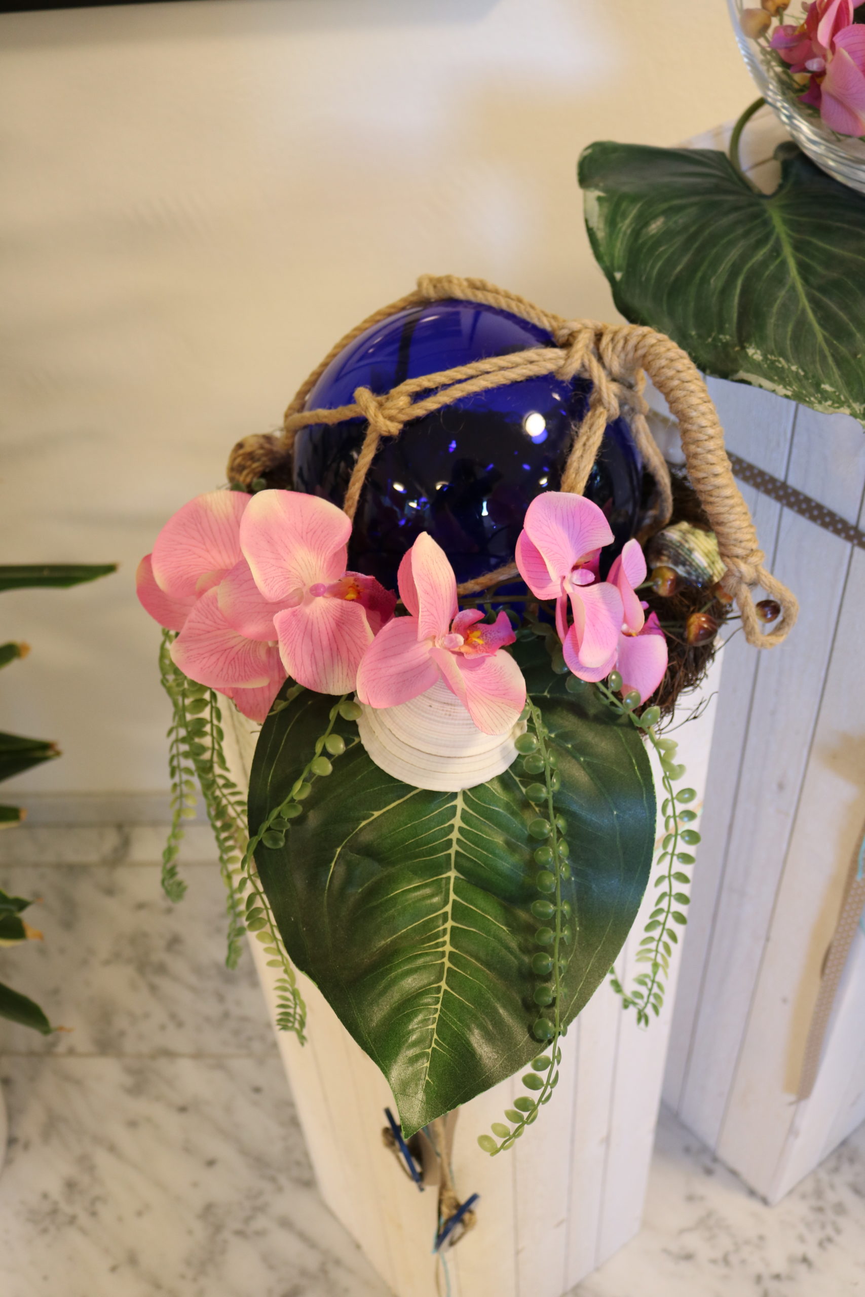 Bild von Topf mit Blumen